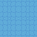 Get Back Circles Fabric - Swimming Sea Turtles - ineedfabric.com