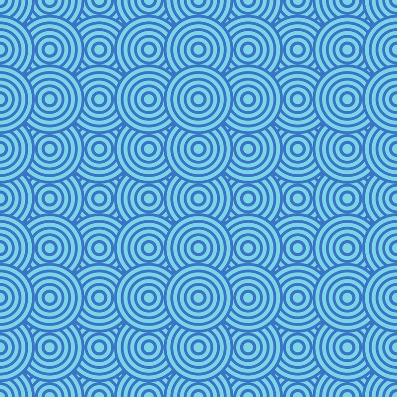 Get Back Circles Fabric - Swimming Sea Turtles - ineedfabric.com