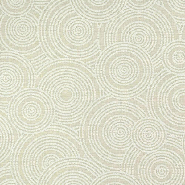 Get Back Circles Fabric - White on Tint - ineedfabric.com