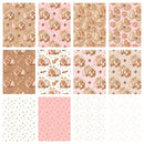 Gingerbread Fabric Collection - 1 Yard Bundle - ineedfabric.com