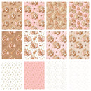 Gingerbread Fat Eighth Bundle - 12 Pieces - ineedfabric.com