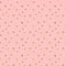 Gingerbread Stars Fabric - Pink - ineedfabric.com