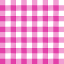Gingham Fabric - Bashful Pink - ineedfabric.com