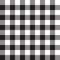 Gingham Fabric - Black - ineedfabric.com