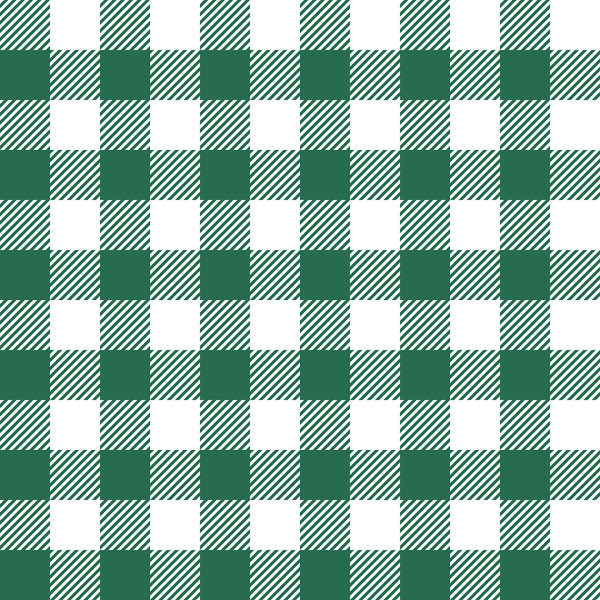 Gingham Fabric - Hunter Green - ineedfabric.com
