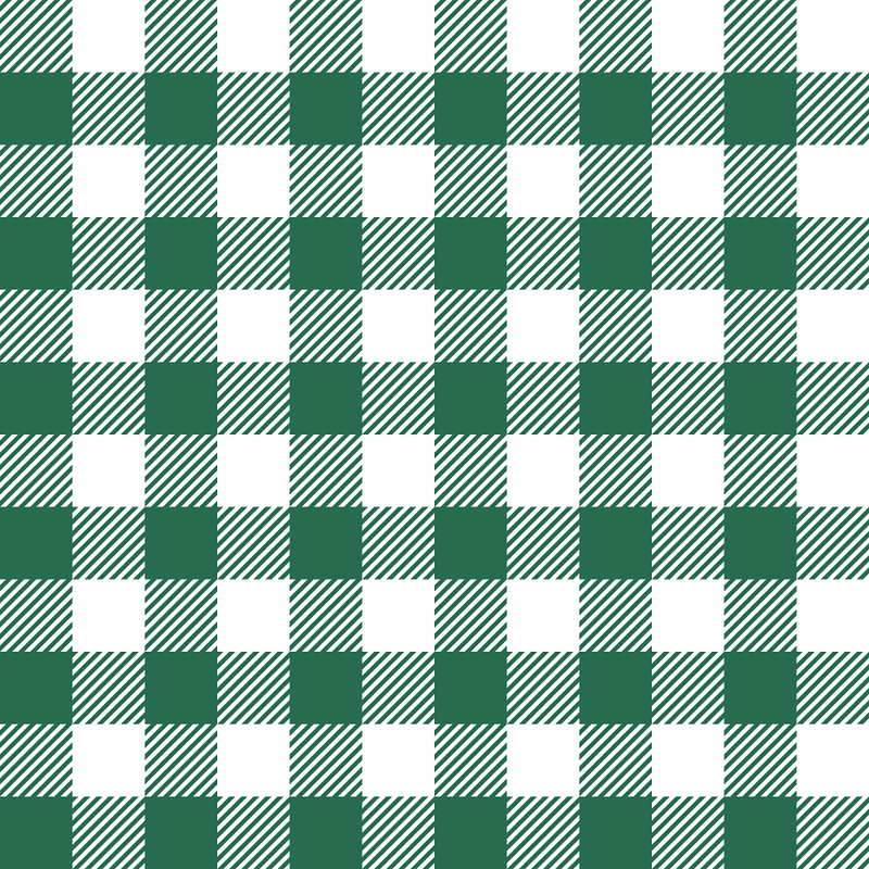 Gingham Fabric - Hunter Green - ineedfabric.com