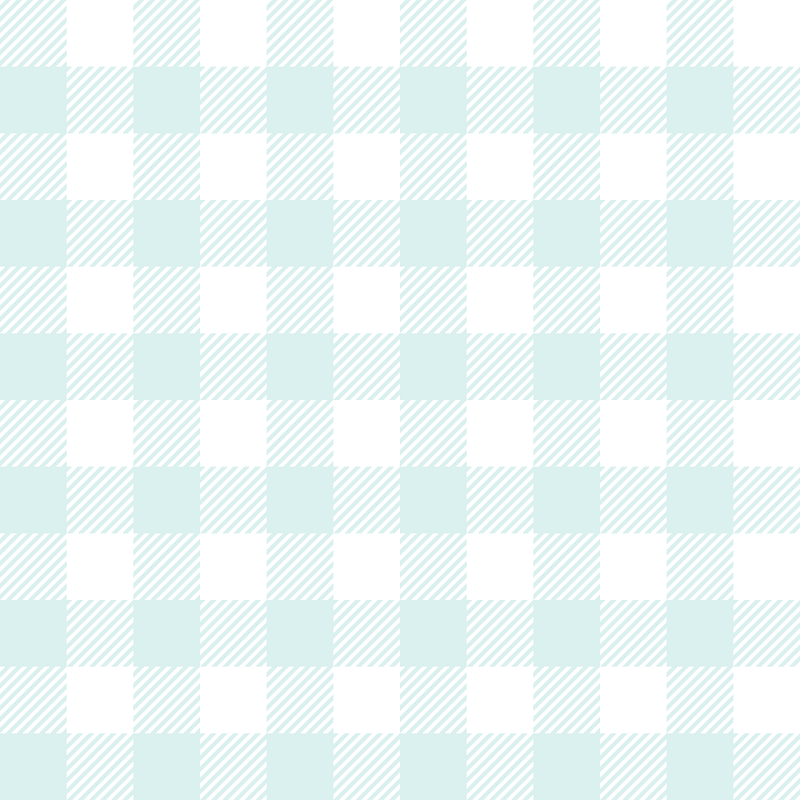 Gingham Fabric - Iceberg - ineedfabric.com