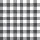 Gingham Fabric - Steel Gray - ineedfabric.com