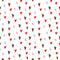 Gnome Hearts Fabric - White - ineedfabric.com