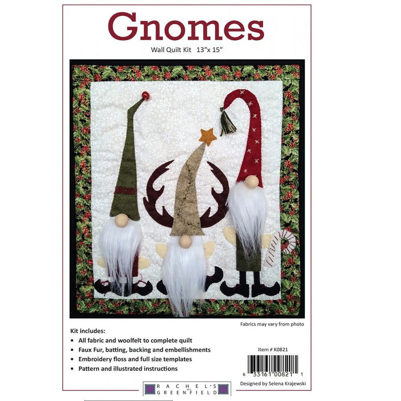 Gnomes Quilt Pattern - ineedfabric.com