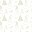 Gnomes & Trees Tone on Tone Fabric - ineedfabric.com