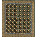 Golden Ancient Egypt Collection Quilt Kit 86" x 96 1/2" - ineedfabric.com