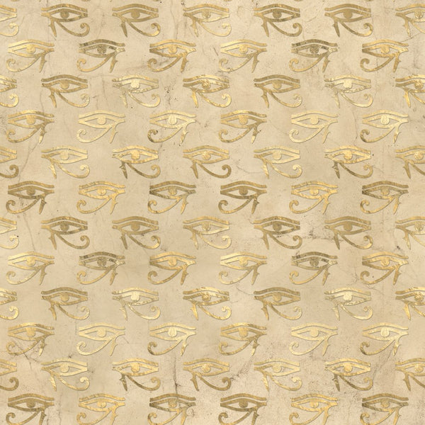 Golden Ancient Egypt Pattern 1 Fabric - ineedfabric.com