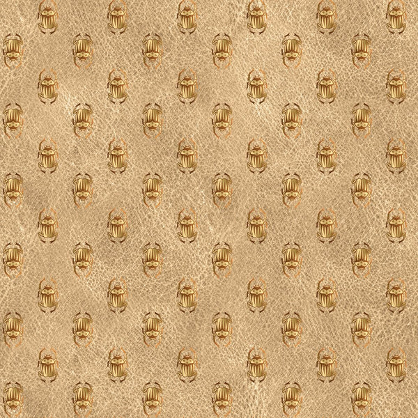 Golden Ancient Egypt Pattern 15 Fabric - ineedfabric.com