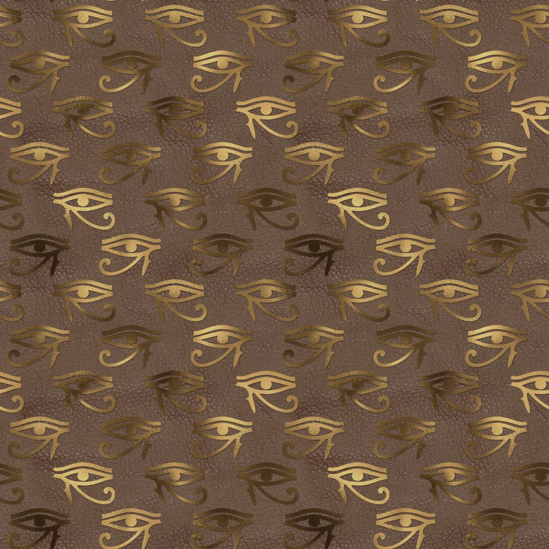 Golden Ancient Egypt Pattern 2 Fabric - ineedfabric.com