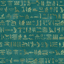 Golden Ancient Egypt Pattern 20 Fabric - ineedfabric.com