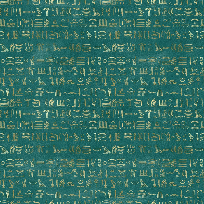 Golden Ancient Egypt Pattern 24 Fabric - ineedfabric.com