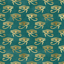 Golden Ancient Egypt Pattern 28 Fabric - ineedfabric.com