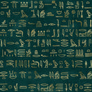 Golden Ancient Egypt Pattern 29 Fabric - ineedfabric.com