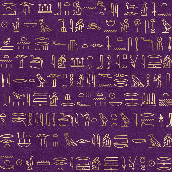 Golden Ancient Egypt Pattern 30 Fabric - ineedfabric.com