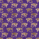 Golden Ancient Egypt Pattern 31 Fabric - ineedfabric.com