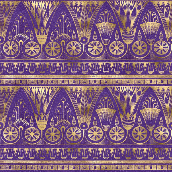 Golden Ancient Egypt Pattern 37 Fabric - ineedfabric.com