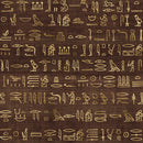 Golden Ancient Egypt Pattern 6 Fabric - ineedfabric.com