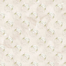 Golden Bird Cages Fabric - Tan - ineedfabric.com