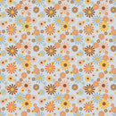 Good Vibes Flowers 2 Fabric - ineedfabric.com