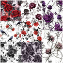 Gothic Rose Garden Fat Quarter Bundle - 8 Pieces - ineedfabric.com