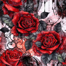 Gothic Rose Garden Pattern 8 Fabric - ineedfabric.com