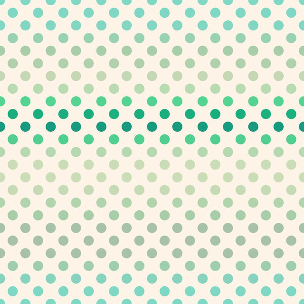 Gradient Polka Dots Pattern 3 Fabric - ineedfabric.com