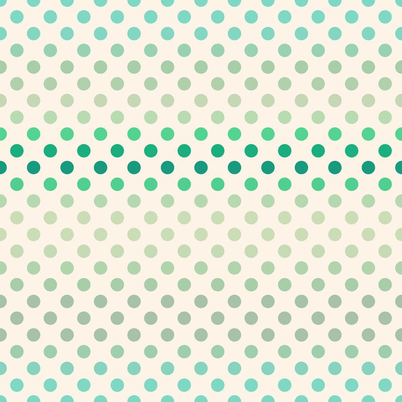 Gradient Polka Dots Pattern 3 Fabric - ineedfabric.com