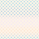 Gradient Polka Dots Pattern 4 Fabric - ineedfabric.com