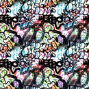 Graffiti Pattern 4 Fabric - ineedfabric.com