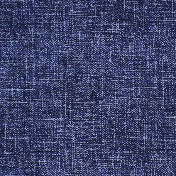 Grain of Color Fabric - Navy - ineedfabric.com