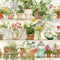 Grandma's Garden Pattern 1 Fabric - ineedfabric.com