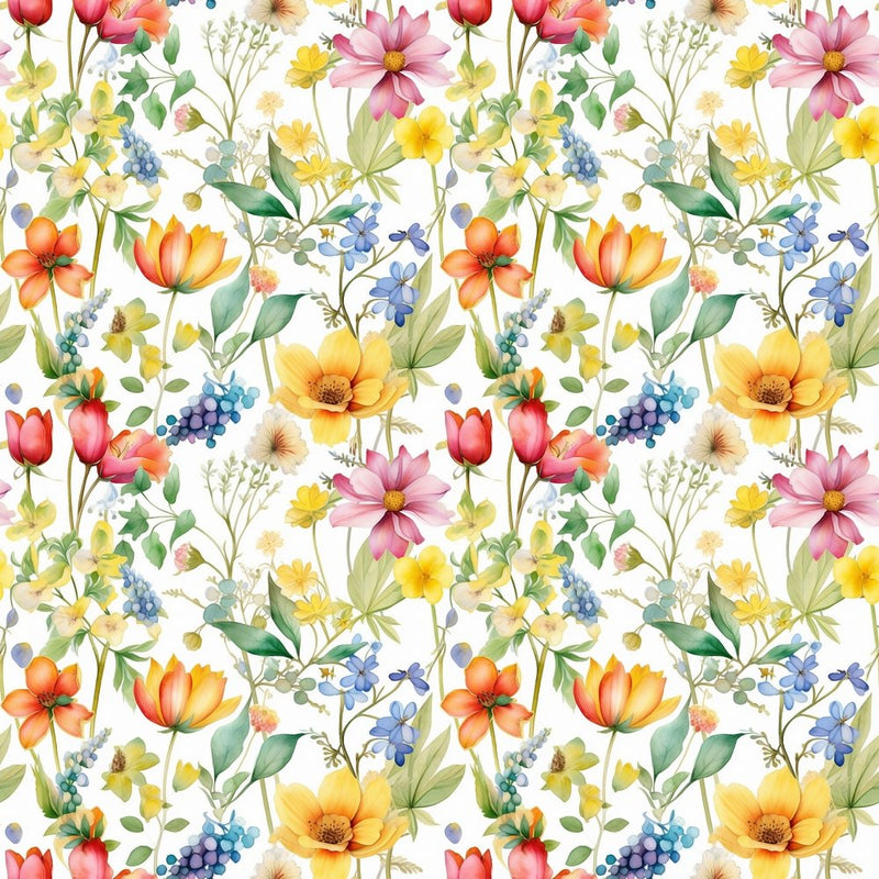 Grandma's Garden Pattern 15 Fabric - ineedfabric.com