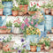 Grandma's Garden Pattern 5 Fabric - ineedfabric.com