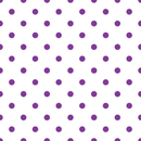 Grape Dots Fabric - White - ineedfabric.com