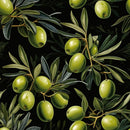 Green Olives Garden Pattern 6 Fabric - ineedfabric.com