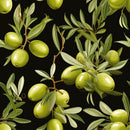 Green Olives Garden Pattern 8 Fabric - ineedfabric.com