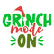 Grinch Mode On Fabric Panel - ineedfabric.com