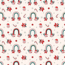 Groovy Christmas Pattern 10 Fabric - ineedfabric.com