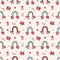 Groovy Christmas Pattern 10 Fabric - ineedfabric.com