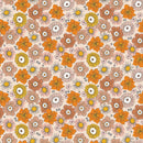 Groovy Garden Flowers 4 Fabric - ineedfabric.com