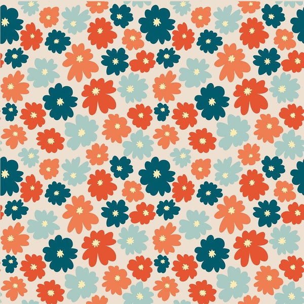 Groovy Mood Floral Fabric - ineedfabric.com