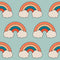 Groovy Mood Rainbow Fabric - ineedfabric.com