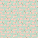 Groovy Retro Daisies 7 Fabric - ineedfabric.com