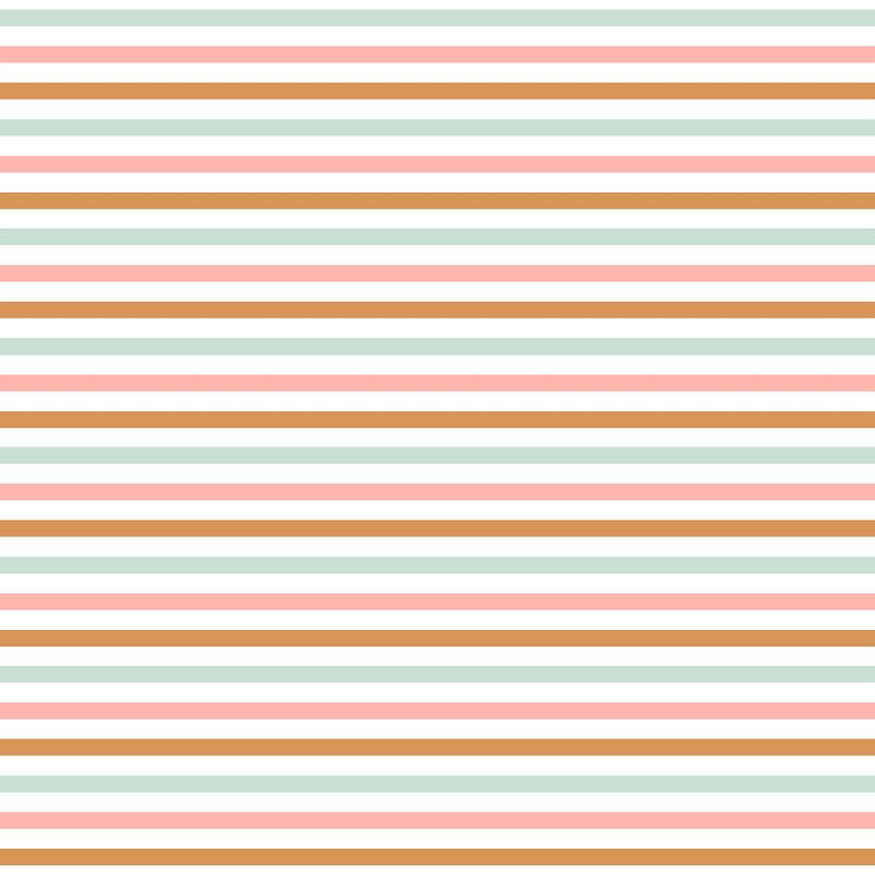 Groovy Smiley Stripes Fabric - ineedfabric.com